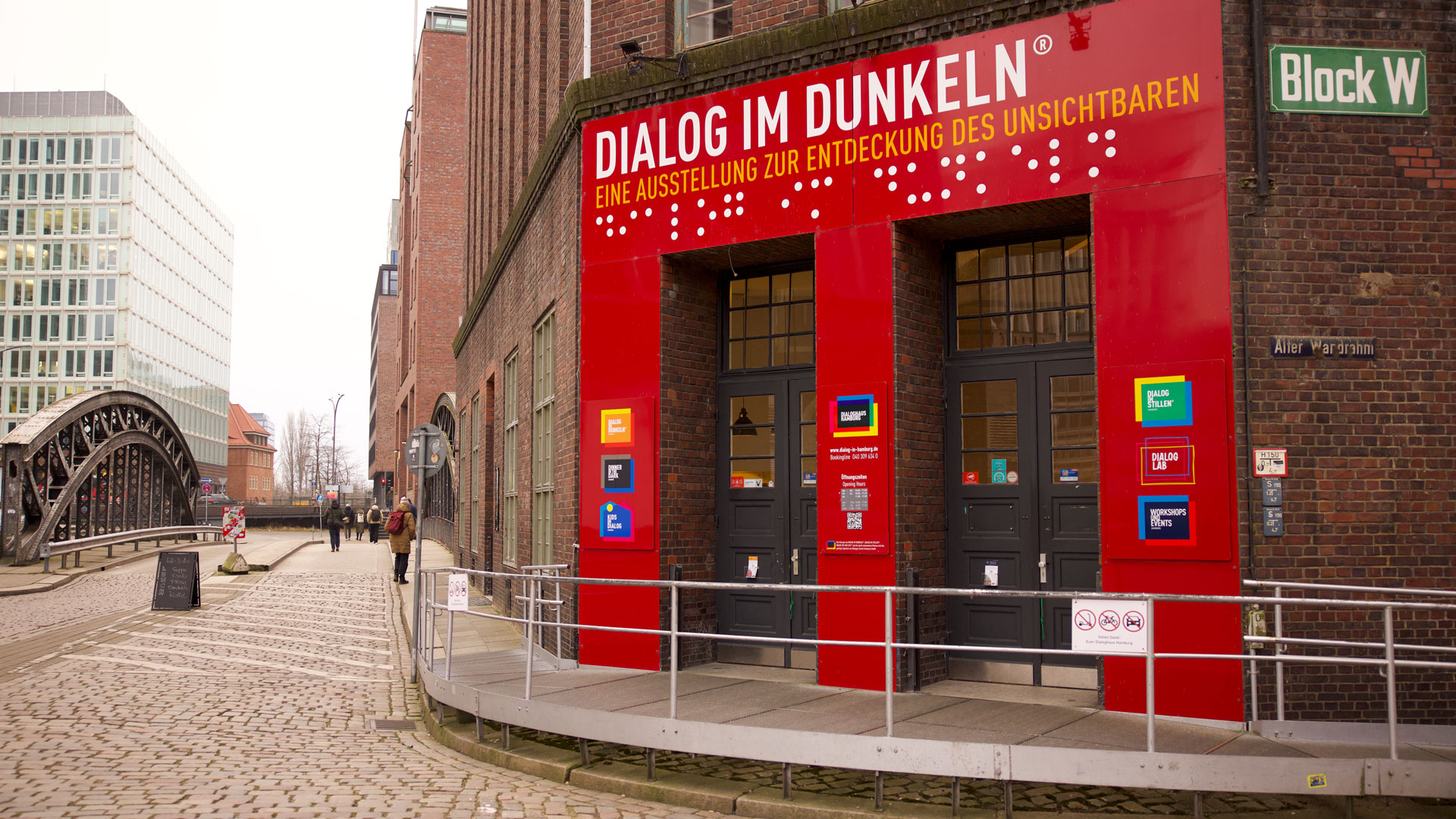 Das Dialoghaus in der Hamburger Speicherstadt
